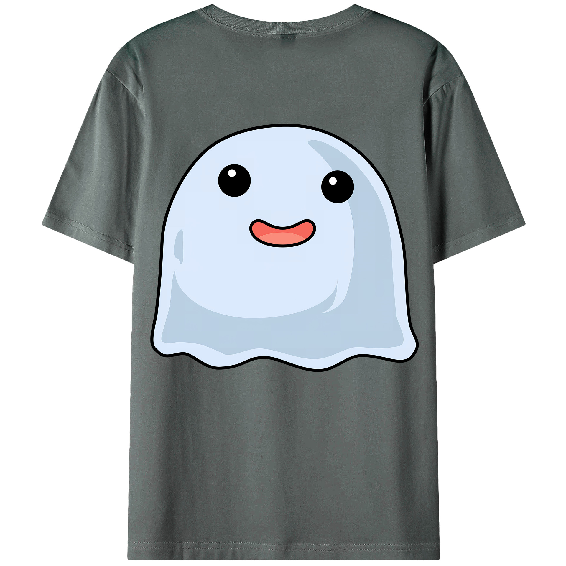 （画像用） Digimon デジタルモンスター/デジモン 綿100％ メンズ半袖Tシャツ（バックプリント） 通気性